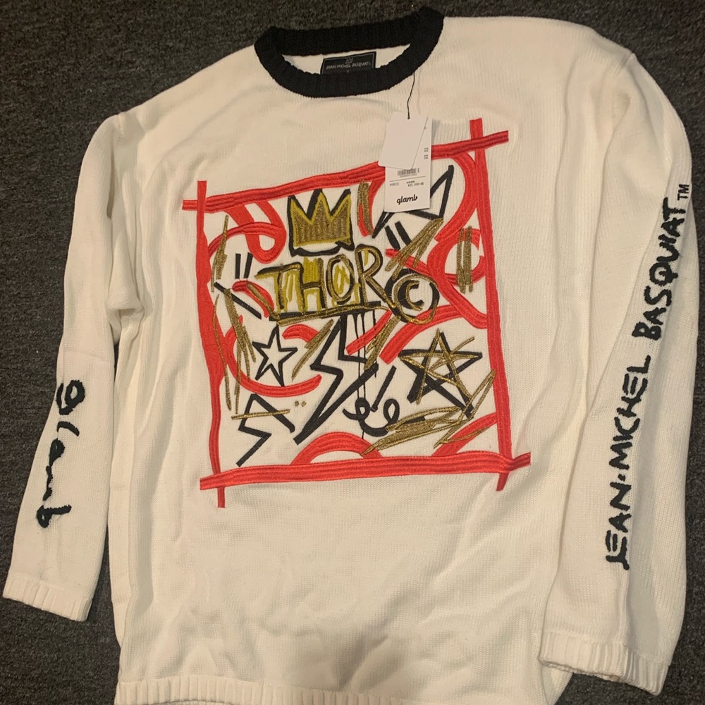 Glamb × BASQUIAT Big Knit Sweater Size 3
NEW WITH TAGS ✅ XXL